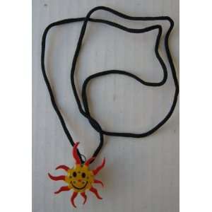  Sun Necklace   Black string Electronics