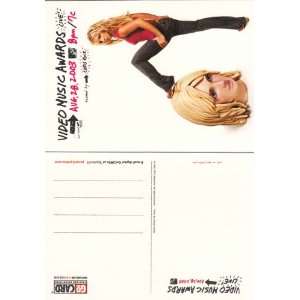  MTV Video Music Awards Britney Spears Promo Postcard 2003 