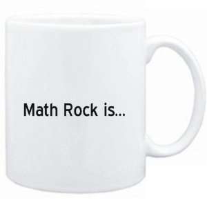  Mug White  Math Rock IS  Music