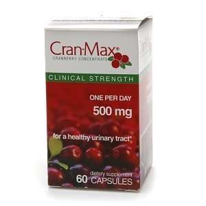 Cran max Cranberry Concentrate 500mg, Capsules, 60 Ea