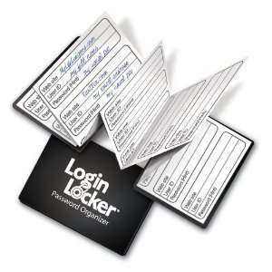  The Original Login Locker Password Organizer Notebook 