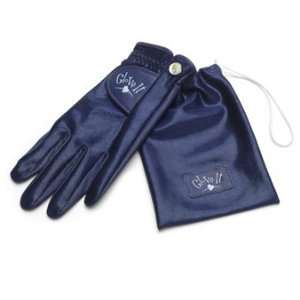  Navy Clear Dot Glove