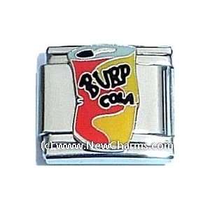  Burp Cola Italian Charm Bracelet Jewelry Link Jewelry