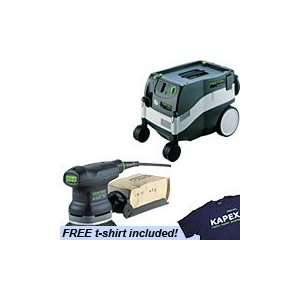  Festool ETS 125 EQ + CT 22 Dust Extractor Package