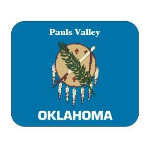 US State Flag   Pauls Valley, Oklahoma (OK) Mouse Pad 