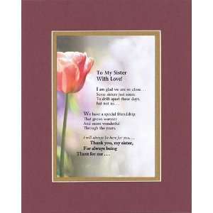  Touching and Heartfelt Poem for Sisters   To My Sister 