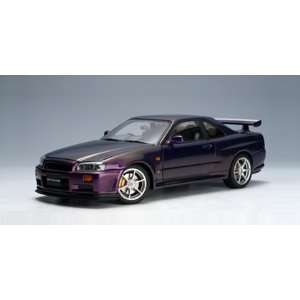 Nissan Skyline GTR R34 V Spec Upgraded Midnight Purple (Part 77305 
