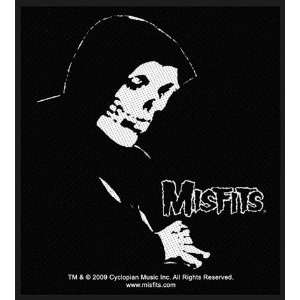  Misfits Fiend Profile Official Woven Rock Music Band Badge 