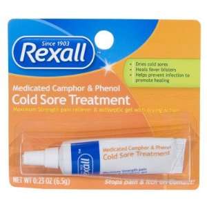    Rexall Cold Sore Treatment, 0.23 oz