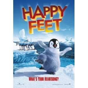  Happy Feet   Movie Poster