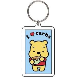  Disney Cuties Pooh Carbs Keychain K DIS 0127 Toys & Games