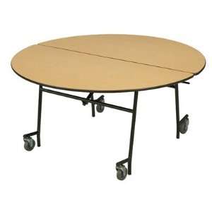    Midwest Folding SRT60 42 x 60 Round Mobile Table Unit Baby