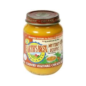 Earths Best Baby Foods Country Vegetable Chicken, 6 Ounce (Pack of 24 