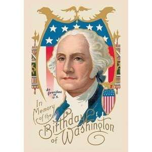   Art In Memory of the Birthday of Washington   02200 0