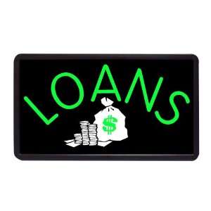  Loans 13 x 24 Simulated Neon Sign