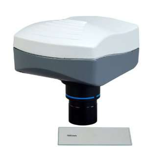 OMAX 5.0M USB Camera for Microscope+Software+0.01mm Calibration Slide 