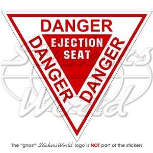  DANGER EJECTION SEAT USAF Martin Baker 4,7 (120mm) Vinyl 