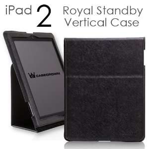  CaseCrown Apple iPad 2 Royal Standby Vertical case (Black 