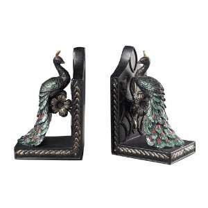  Peacock Magne Bookends 93 10049/S2