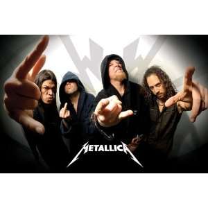  Metallica Hoodies Heavy Metal Rock Music Poster 24 x 36 