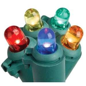  Trim a Home 50ct Dome Shape LED Light Set   Multicolor 