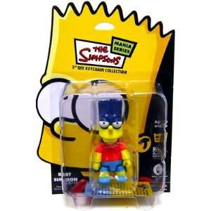   Qee Bart Simpson Mania Series Bartman Keychain