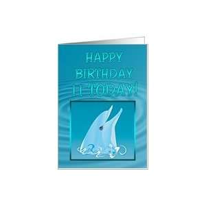  A Happy dolphin card for an 11 year old Card Toys & Games