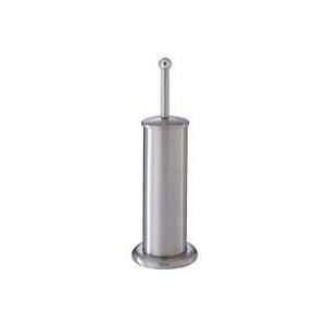  STAINLESS TOILET BRUSH W/STAND