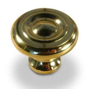   Solid Brass, Knob (CENT.16 13315 3)   Polished Brass