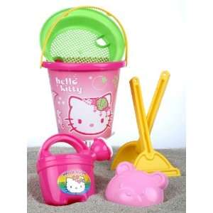  Androni  1335 Hk Hello Kitty Bucket With Accessories 17 Cm 