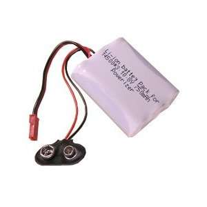 Li ion 14500 Battery 10.8V, 750mAh, (3x14500) with PCB, 9V Discharge 