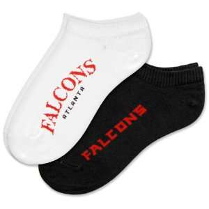  Atlanta Falcons Womens No Show Socks (2 pack) Sports 