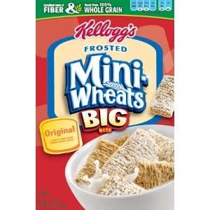 Kellogg Frosted Mini Wheats 18 oz   4 Grocery & Gourmet Food
