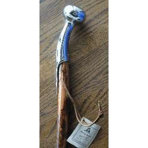  Whistle Creek Hickory Walking Stick with Chrome Knob
