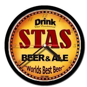  STAS beer and ale cerveza wall clock 