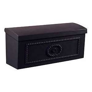  Townhouse Mailbox   Surface Mounted   Black
