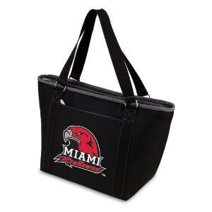  Miami Ohio Redhawks Topanga Cooler Tote Bag (Black 