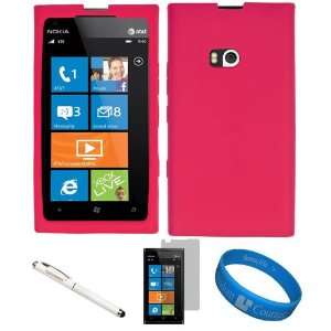  Soft Silicone Skin Cover for AT&T Nokia Lumia 900 Windows Phone 