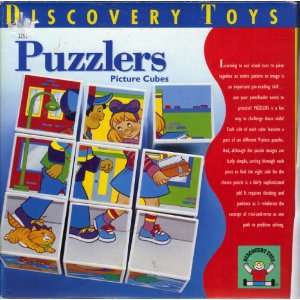  Discovery Toys Puzzlers Picture Cubes 
