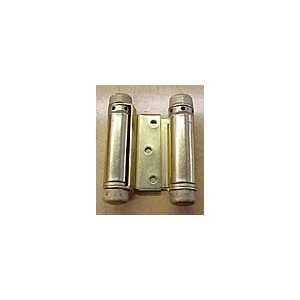   3029 6 605   Brass Double Acting Spring Hinge 6 inch