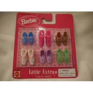  Barbie Little Extras Casual Shoes 1998 Toys & Games