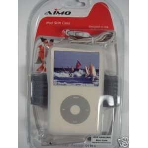  iPod Video 60g Clear Skin Case w/ Clip Lanyard Armband 