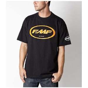FMF Racing Classic T Shirt Black/Yellow XXL 2XL F211S18103YLXXL