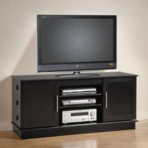   6001 Lorenzo 58 Flat Screen TV Console in Black Furniture & Decor