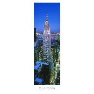  Chrysler Building   Series 2 by James Blakeway   40 x 13 1 