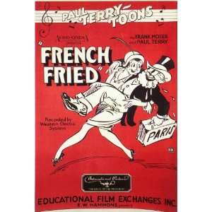 French Fried (1930) 27 x 40 Movie Poster Style A
