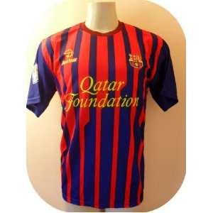  BARCELONA # 10 MESSI HOME SOCCER JERSEY SIZE LARGE. NEW 