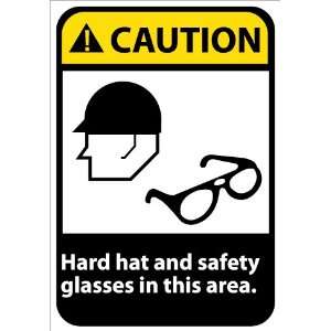 SIGNS HARD HAT AND SAFETY GLASSES