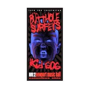  BUTTHOLE SURFERS   Limited Edition Concert Poster   by 