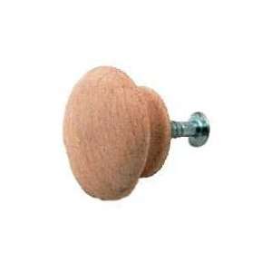  1X3/4 PLAIN RD WOOD KNOB Electronics